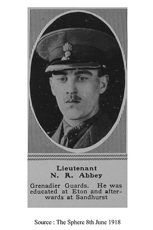 Abbey N R Lt 4th Grenadier Guards