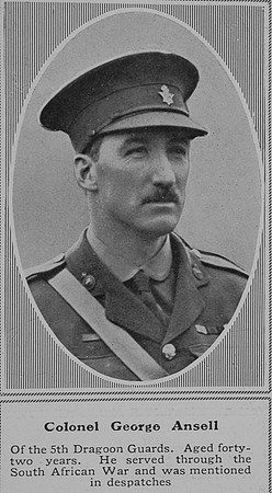 Ansell G Col 5th Dragoon Guards  The Sphere 19th Sep 1914