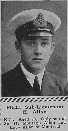 Allan H Flt Sub Lt RNAS The Sphere 1st Sep 1917