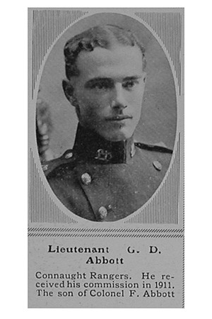Abbott G D Lt Connaught Rangers-1