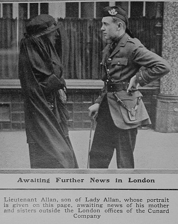 Allan H Sub Lt Royal Naval Air Service The Sphere 15th May 1915
