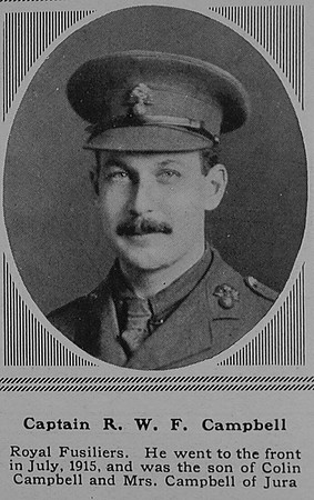 Campbell R W F Captain 10th Royal Fusiliers