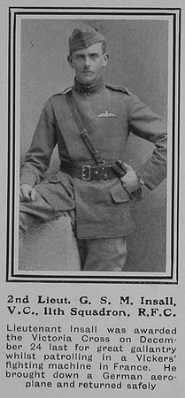 Insall G S M 2nd Lt VC RFC The Sphere 26th Feb 1916