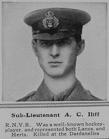 Iliff A C Sub Lt Nelson Btn Royal Naval Volunteer Reserve The Sphere 11th Mar 1916