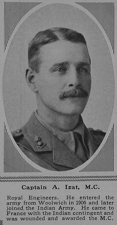 Izat A Captain MC Royal Engineers The Sphere 17th Feb 1917