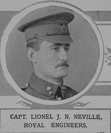 Neville L J N Captain Royal Engineers The Illustrated London News 9th Jan 1915