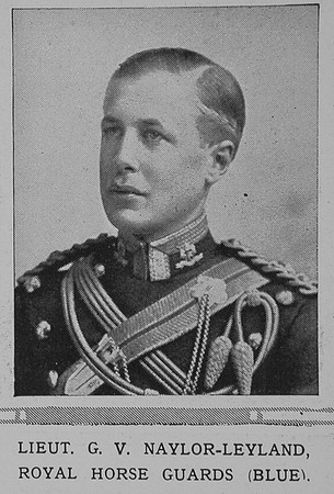 Naylor-Leyland G V Lt Royal Horse Guards The Illustrated London News 10th Oct 1914