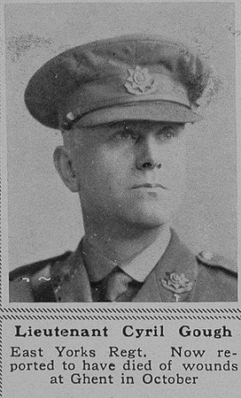 Gough C Lt 4th East Yorkshire Regiment