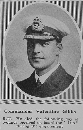 Gibbs V Comm HMS Iris RN THe Sphere 11th May 1918