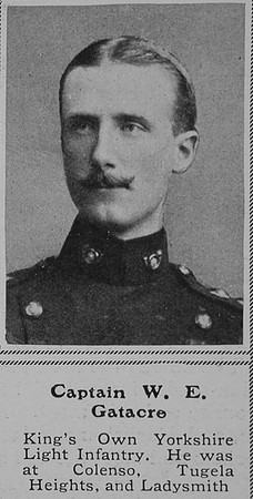 Gatacre W E Captain Kings Own Yorkshire Light Infantry The Sphere 19th Sep 1914