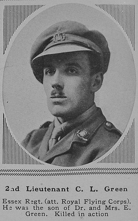 Green C L 2nd Lt RFC The Sphere 8th Sep 1917
