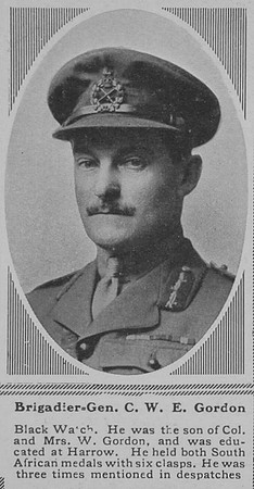 Gordon C W E Brig Gen Black Watch The Sphere 8th Sep 1917