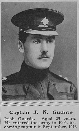 Guthrie J N Captain 1st Irish Guards The Sphere 12th Jun 1915