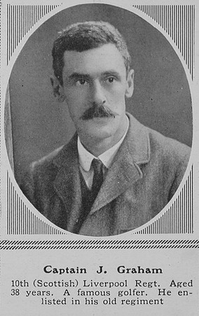 Graham J Captain 10th Kings Liverpool Regiment The Sphere 31st Jul 1915
