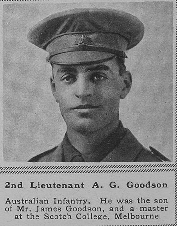Goodson A G 2nd Lt AIF The Sphere 8th Sep 1917