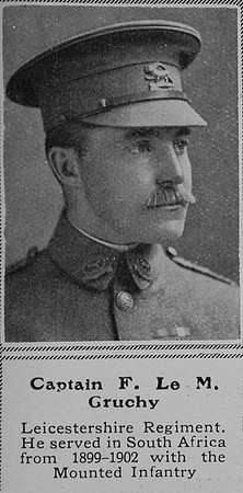 Gruchy F le M Captain Leicestershire Regiment The Sphere 14th Nov 1914