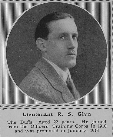 Glyn R S Lt East Kent Regiment The Sphere 21st Nov 1914