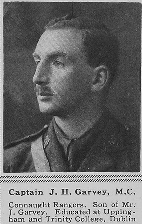 Garvey I H Captain 6th Connaught Rangers The Sphere 9th June 1917