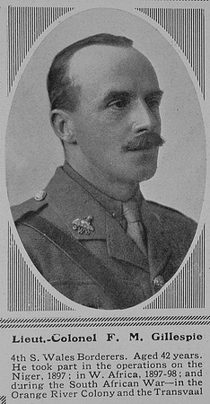 Gillespie F M Lt Col 4th SWB The Sphere 4th Sep 1915