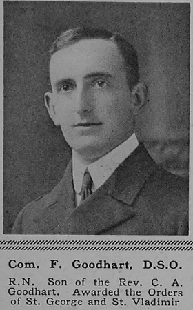 Goodhart F Com DSO AM H.M. Submarine K.13. Royal Navy The Sphere 10th Mar 1917