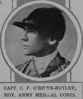 O'Brien-Butler C P Captain Royal Army Medical Corps The Illustrated London News 9th Jan 1915