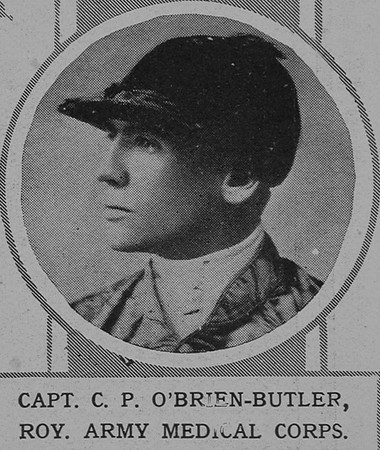 O'Brien-Butler C P Captain Royal Army Medical Corps The Illustrated London News 9th Jan 1915