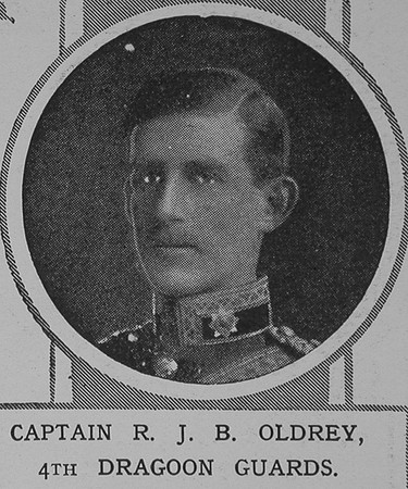 Oldrey R J B Captain 4th Dragoon Guards The Illustrated London News 21st Nov 1914
