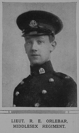 Orlebar R E Lt 2nd Middlesex Regiment The Illustrated London News 30th Jan 1915