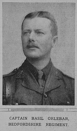 Orlebar B Captain 1st Bedfordshire Regiment The Illustrated London News 6th Feb 1915