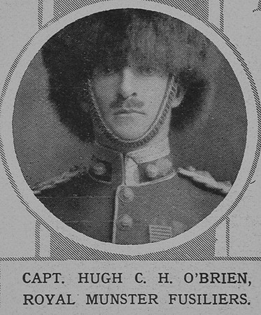 O'Brien H C H Captain Royal Munster Fusiliers The Illustrated London News 9th Jan 1915