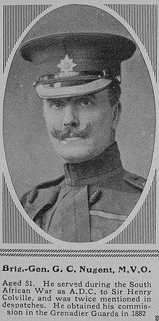 Nugent G C Brig Gen MVO General Staff The Sphere 26th Jun 1915