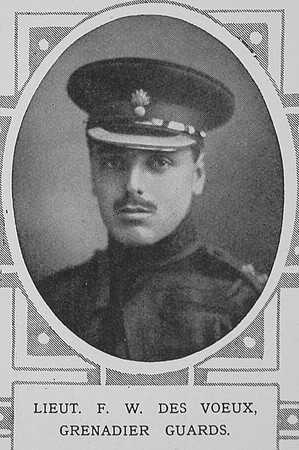 Des Voeux F W Lt Grenadier Guards The Illustrated London News 10th Oct 1914