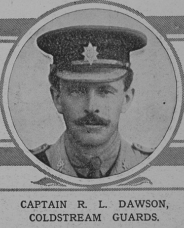 Dawson R L Captain Coldstream Guards The Illustrated London News 12th Dec 1914