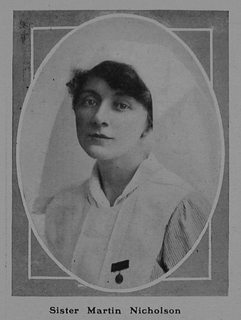 Nicholson M Sister Nursing Staff The Sphere