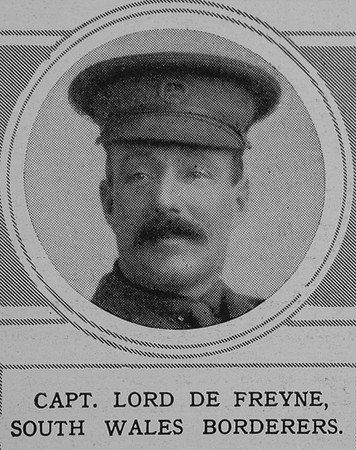 De Freyne Captain Lord South Wales Borderers The Illustrated London News 29th May 1915