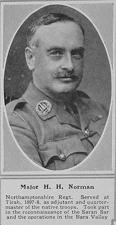 Norman H H Major Northamptonshire Regiment The Sphere 26th Dec 1914