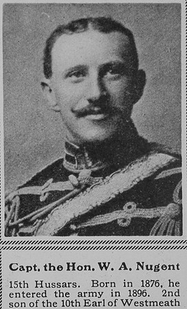 Nugent W A Captain 15th Hussars The Sphere 3rd Jul 1915