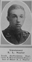 Naylor E L Lt South Staffs Regt attd Royal Warwickshire Regiment The Sphere 26th Jan 1918