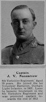 Nancarrow J V Captain 4th Yorkshire Regiment The Sphere 29th May 1915
