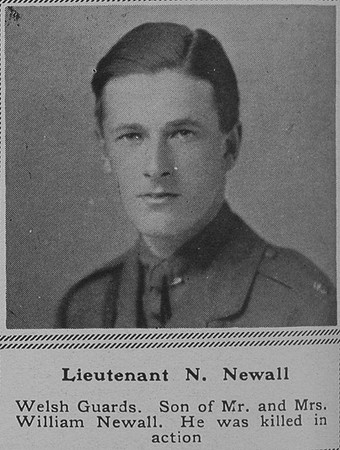 Newall N Lt Welsh Guards The Sphere 26th Jan 1918