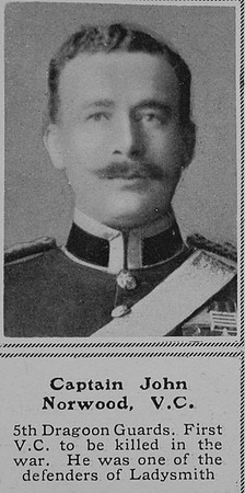 Norwood J Captain VC 5th Dragoon Guards The Sphere 1st Oct 1914