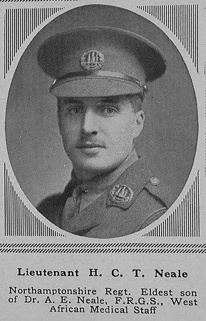 Neale H C T Lt 1st Northamptonshire Regiment The Sphere 9th Sep 1916