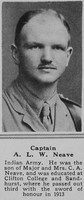 Neave A L W Captain Indian Army The Sphere 26th Oct 1918