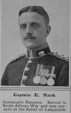 Hack E Captain Connaught Rangers The Sphere 26th Dec 1914