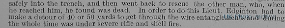 Edginton R W L Lt 5th Royal Warwickshire Regiment Obit Part 2