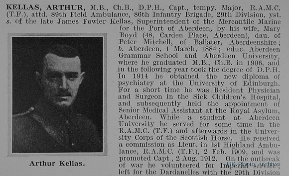 Kellas A Captain Royal Army Medical Corps Obit Part 1