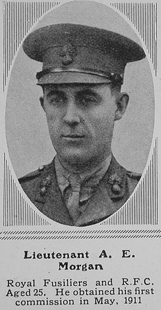 Morgan A E Lt Royal Flying Corps The Sphere 1st May 1915