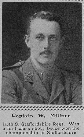 Millner W Captain 5th South Staffs Regt The Sphere 5th Feb 1916