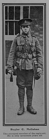 McGahan C Bugler 6278354 2nd East Kent Regiment The Sphere