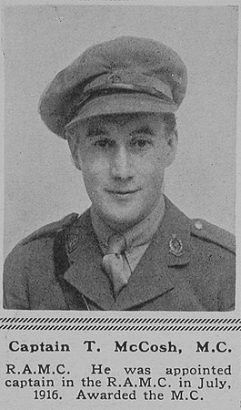 McCosh T Captain RAMC The Sphere 16th June 1917